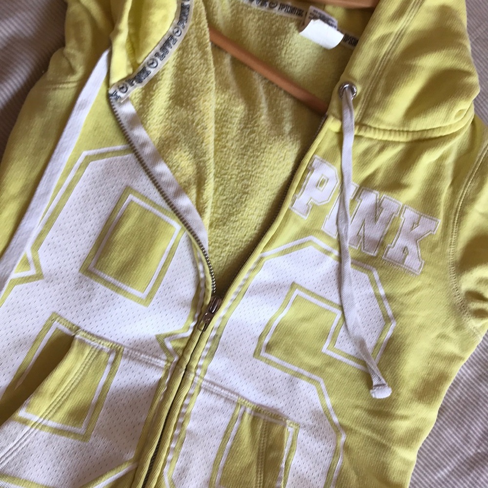 Vintage PINK Victoria’s Secret hooded jacket